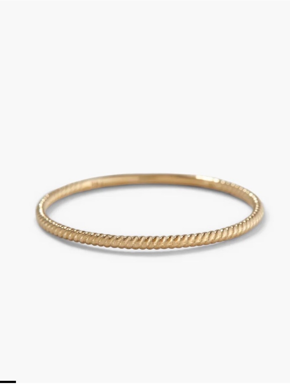 Mejuri Twist Ring